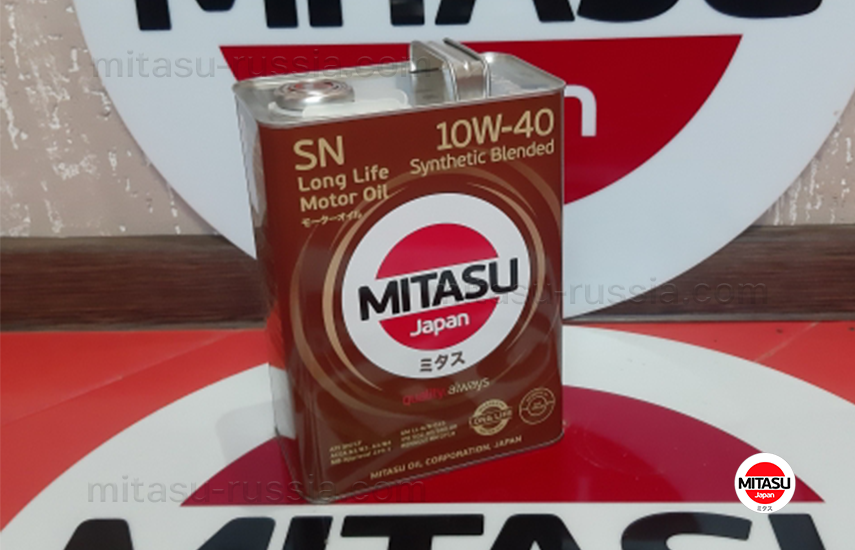 MITASU MOTOR OIL LL SN 10W-40, 4л