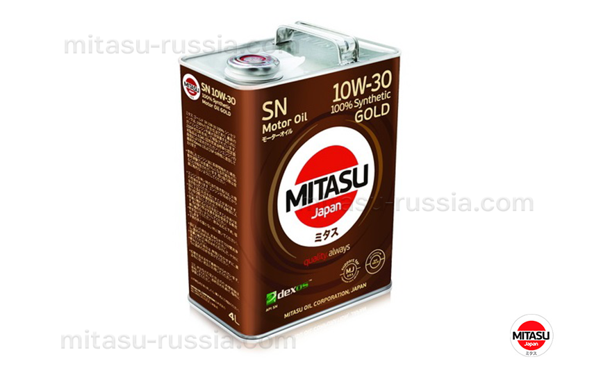 MITASU GOLD SN 10W-30, 4л
