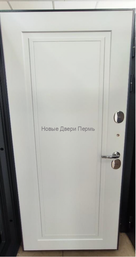 Термо дверь Шагрень серая НЭО 10 — тёплая входная дверь