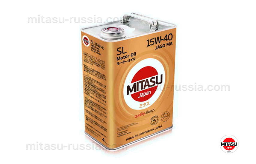 MITASU MOTOR OIL SL 15W-40, 4л