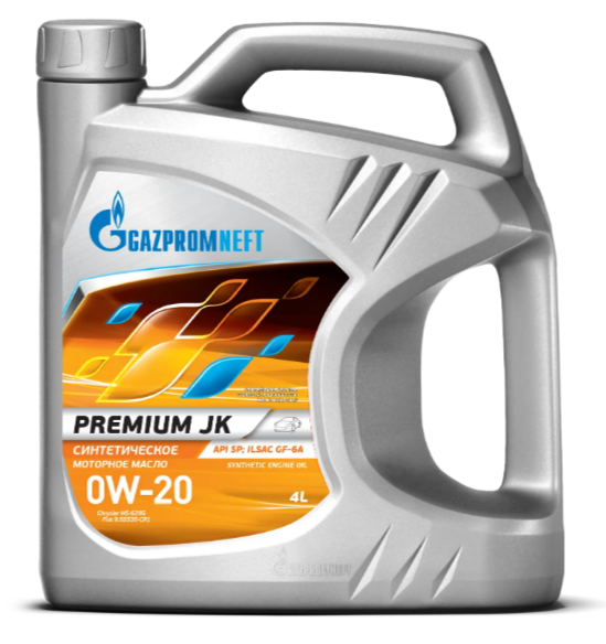 Gazpromneft Premium JK 0W-20, 4л
