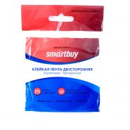 Скотч двухсторонний SmartBuy акрил 0,8*12мм х 3м