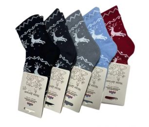 Детские махровые носки С5061 скандинавские