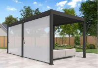 Пергола биоклиматическая Aquaviva Модерн отдельностоящая (ручное управление ламелями)