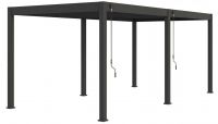 Пергола биоклиматическая Aquaviva Модерн отдельностоящая (ручное управление ламелями)