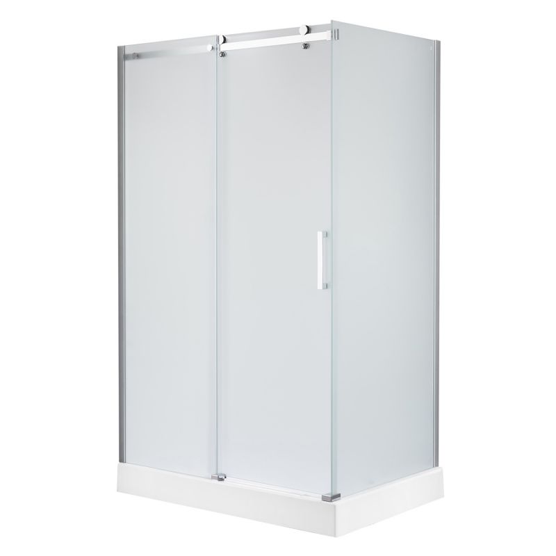 Душевой уголок Loranto CS-502 120х800 с поддоном, матовое стекло CS-502 120-80