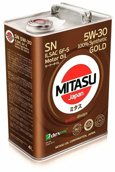 MITASU GOLD SN 5W-30, 4л