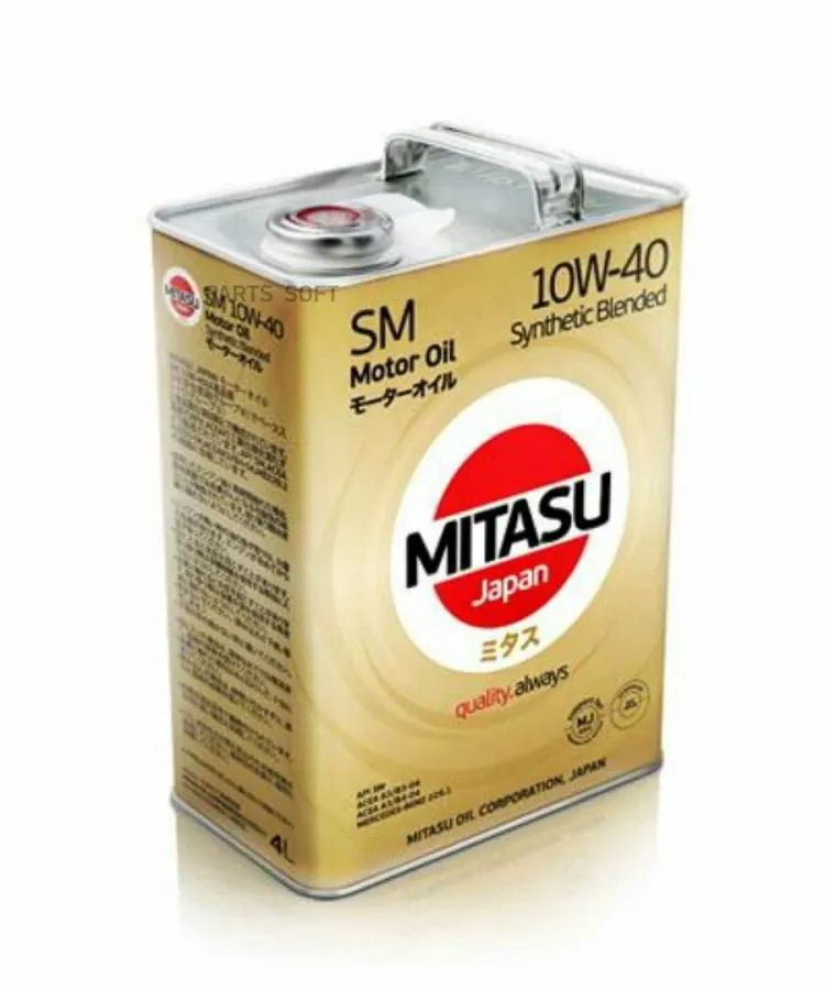 MITASU MOTOR OIL LL SN 10W-40, 4л