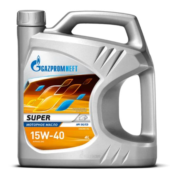 Gazpromneft Super 15W-40, 4л