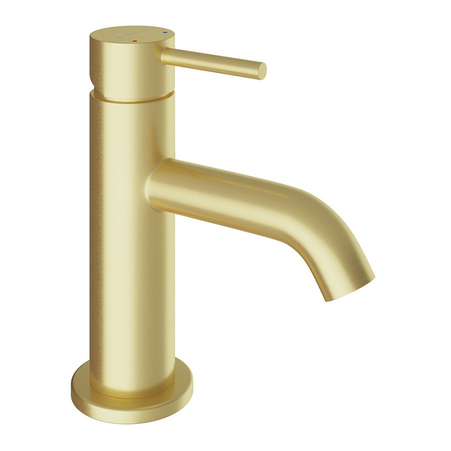 Aqueduto CANO Смеситель для раковины S, шлифованное золото