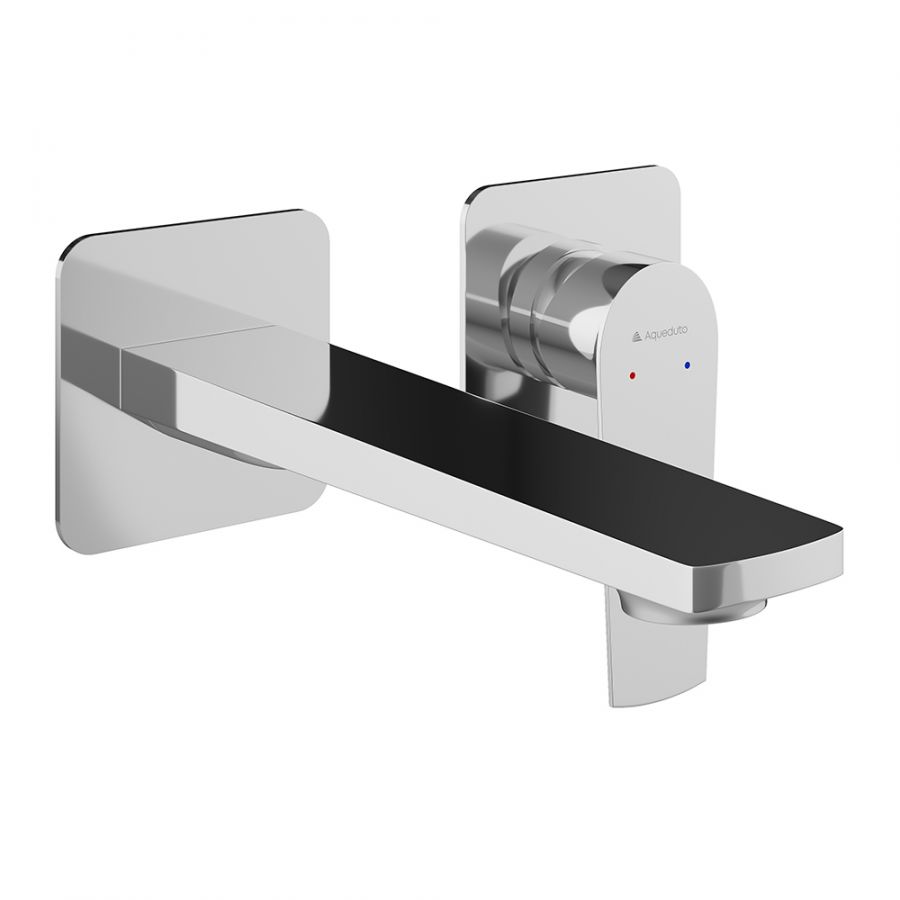 Aqueduto LINHA Смеситель настенного монтажа со скрытой частью, хром