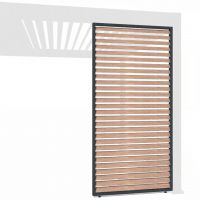 Фиксированная горизонтальная боковая панель