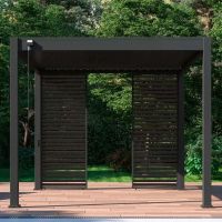 Фиксированная горизонтальная боковая панель