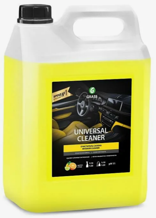 GRASS Очиститель салона "Universal cleaner", 5.4л