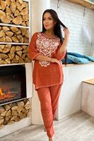 Брюки 8163 [коричневый]