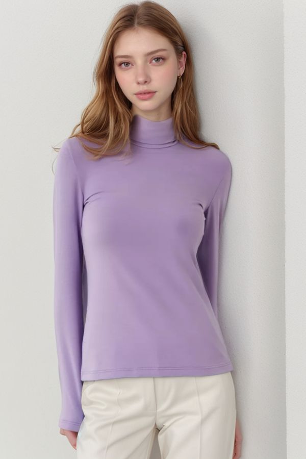 14439/2 Водолазка женская [лиловый]