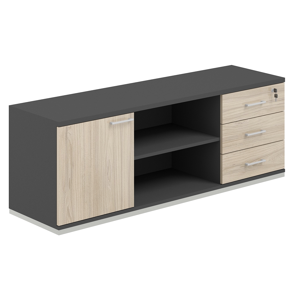 Тумба сервисная 1638х462х584  с замком