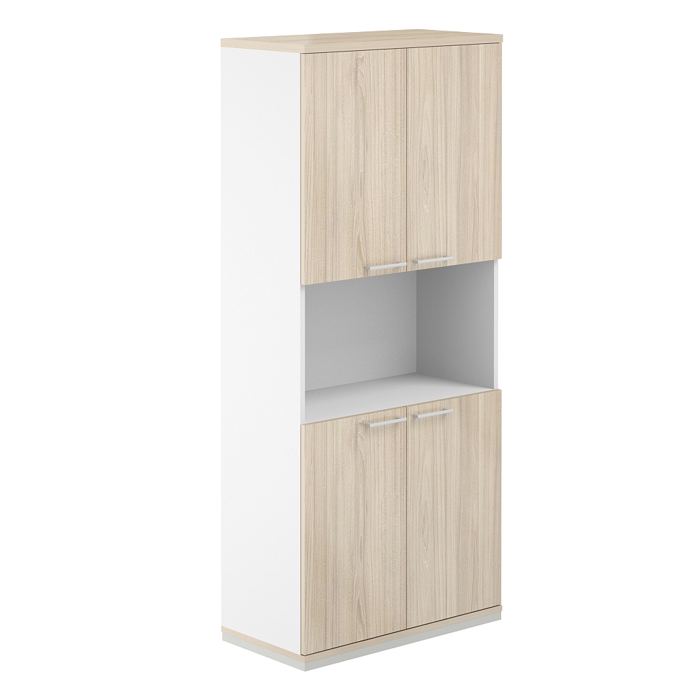 Шкаф 5 уровней 800х400х1833 с нишей