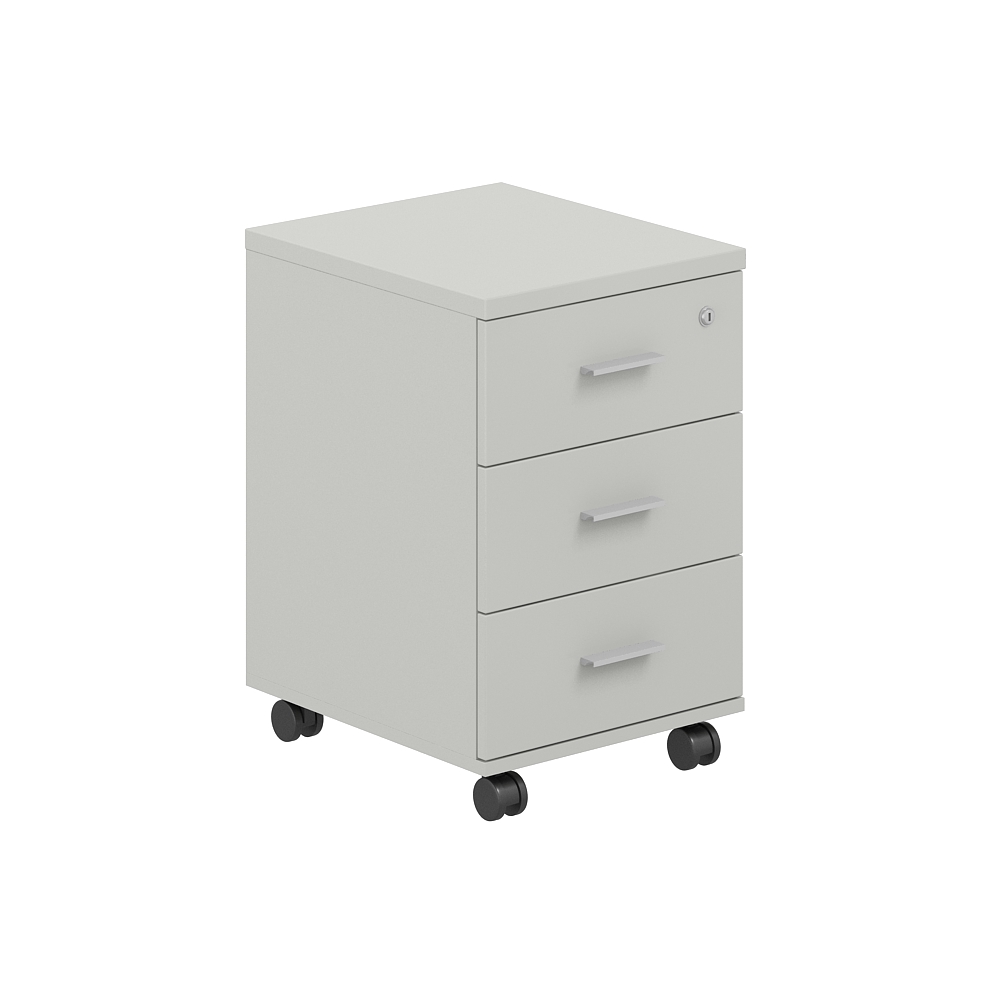 Тумба мобильная с 3 ящ. 404х460х619, с замком