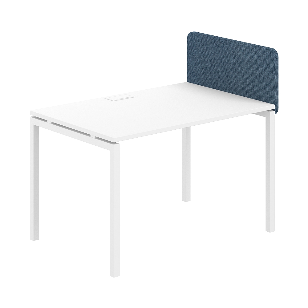 Экран боковой/промежуточный тканевый 800х400(370)х30 (для стола гл.800)