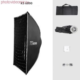 Быстроскладной софтбокс Triopo K3 60x90 с сотами