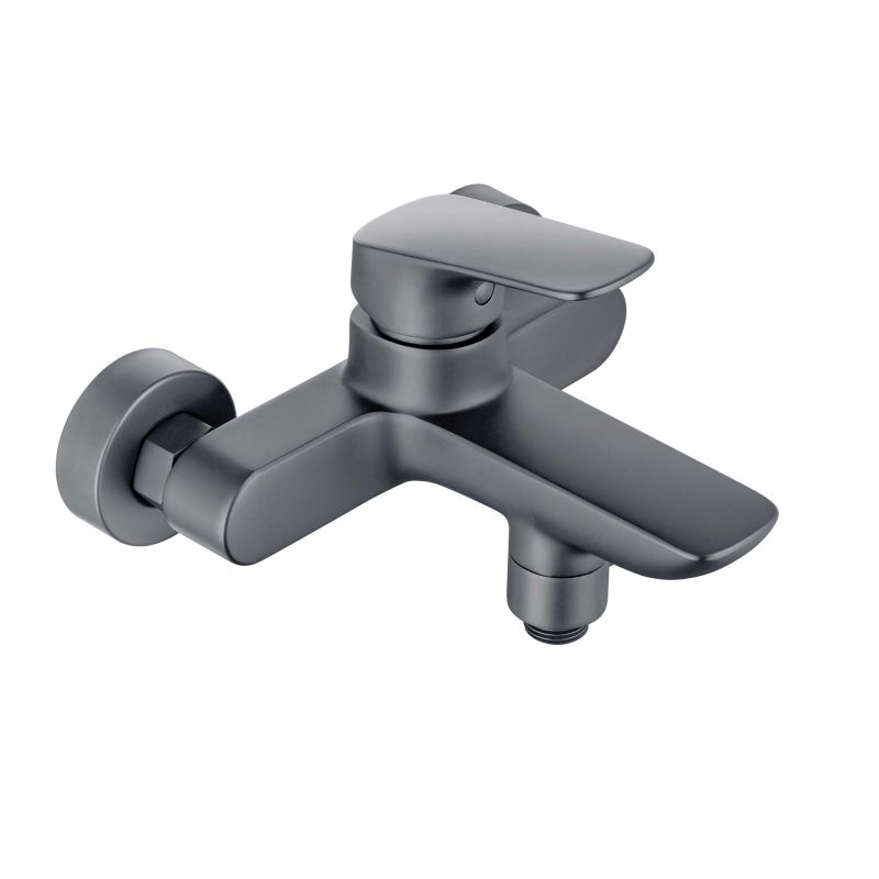 Смеситель для ванны с душем Aquatek ВЕГА, Оружейная сталь AQ1040BGM