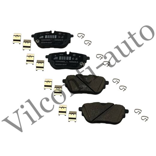 КОЛОДКИ ТОРМОЗНЫЕ ЗАДНИЕ HONGQI HQ9 3502X75QC01 100% ОРИГИНАЛ