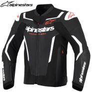 Мотокуртка Alpinestars GP Force V2, черно-белая