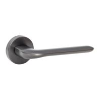 Дверная ручка System Jade черный матовый никель