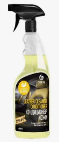 GRASS Очиститель-кондиционер кожи "Leather Cleaner Conditioner" Банан , 0.6л