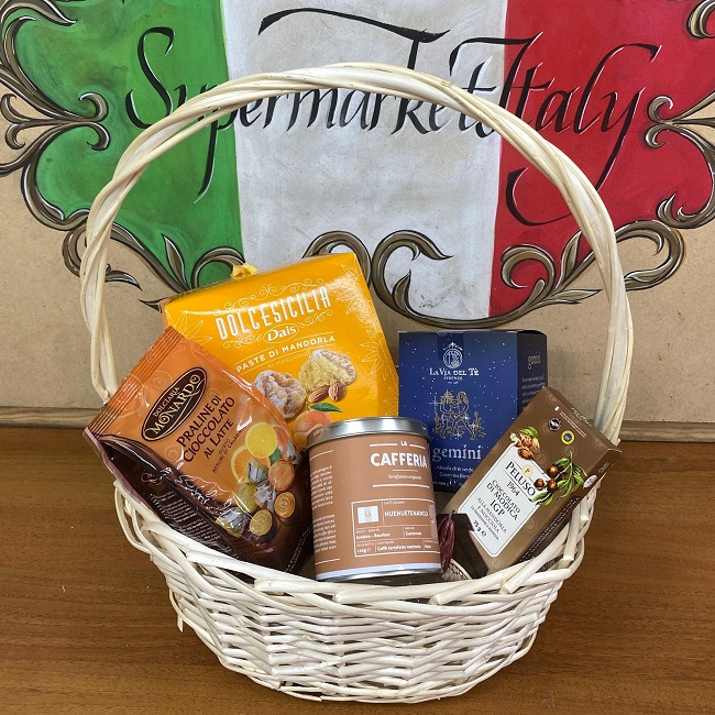 Корзина подарочная для знака зодиака - Близнецы, Gemini