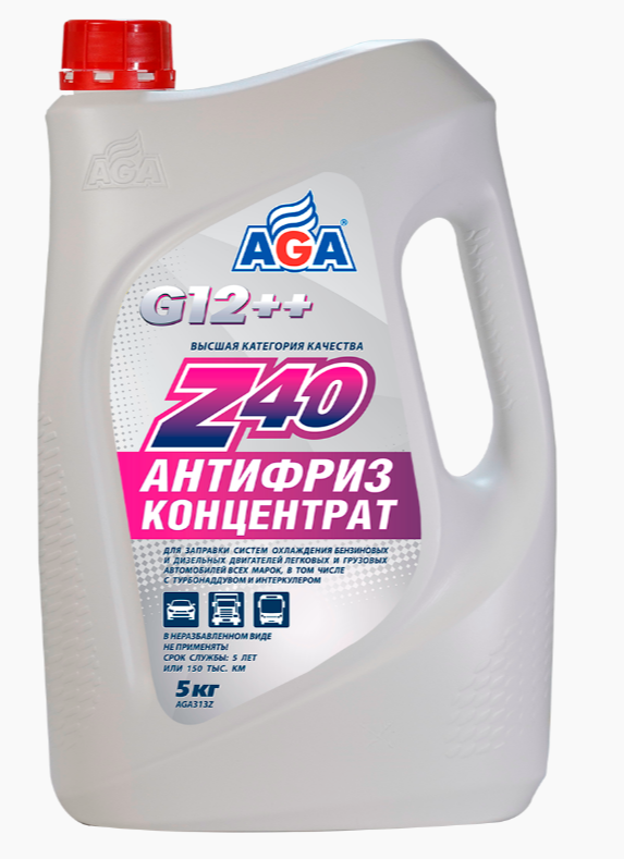 AGA-Z40 (концентрат), красный, 5кг