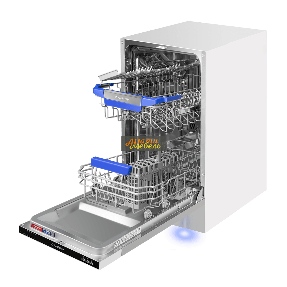 Посудомоечная машина c лучом на полу  MAUNFELD MLP-08I Light Beam