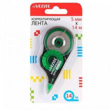 Коррект. лента deVENTE 5мм*14м чёрно-зелён корпус 4062109