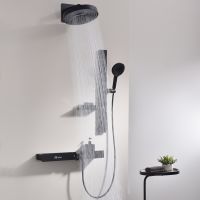 душ скрытого монтажа Black&White GH-9025NMB