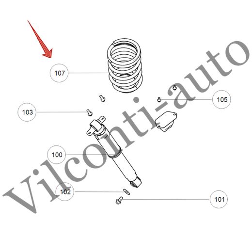 ПРУЖИНА ЗАДНЕГО АМОРТИЗАТОРА TANK 500 2912300XGW04A 100% ОРИГИНАЛ