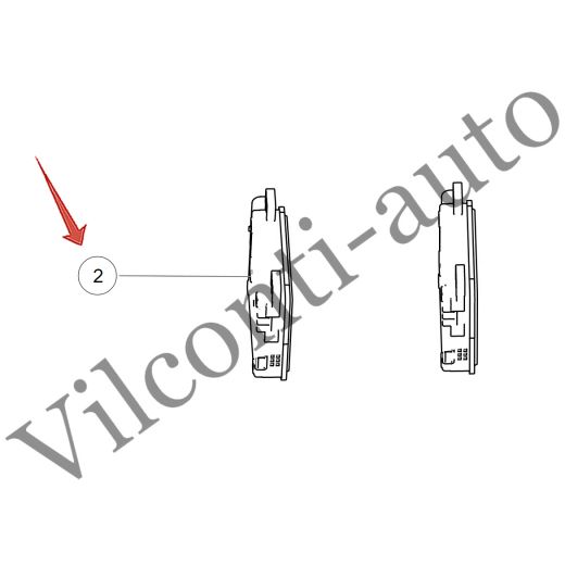 ЭЛЕКТРОННЫЙ БЛОК УПРАВЛЕНИЯ СЛЕПЫХ ЗОН L/R TANK 500 3603500XKV3AA 100% ОРИГИНАЛ