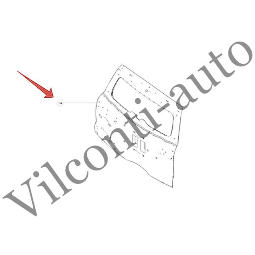 ДВЕРЬ БАГАЖНИКА TANK 500 6301153XKV3AB 100% ОРИГИНАЛ