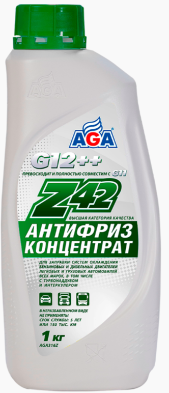 AGA-Z42 (концентрат), зеленый, G12++, 1кг