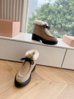 Ботинки PRADA с мехом Premium