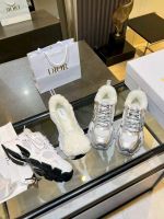 Кроссовки DIOR с мехом Premium
