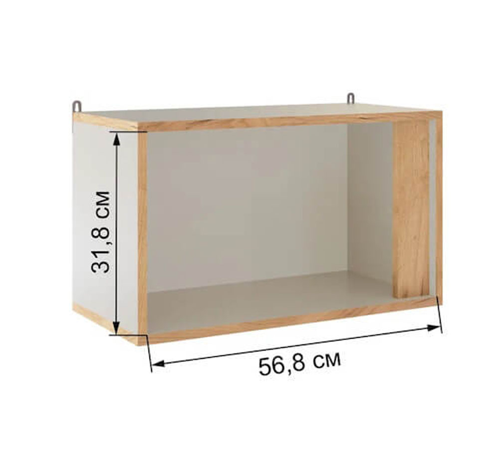 Полка закрытая "Асцелла"