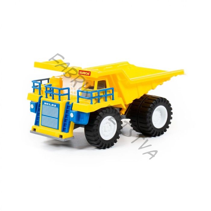Карьерный самосвал БелАЗ, в сетке