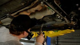 Антикоррозийная Обработка Усилителей Подрамника на Автомобиле Варшавское шоссе 170Бс7