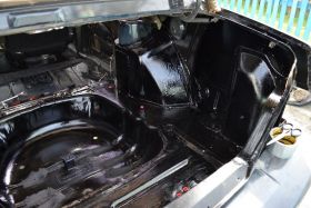 Антикоррозийная Обработка Усилителей Задней Части Кузова на Автомобиле Варшавское шоссе 170Бс7