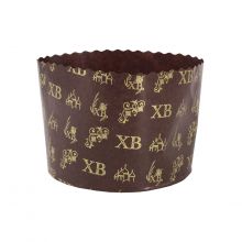 Форма для кулича 110х85мм "ХВ" Золото