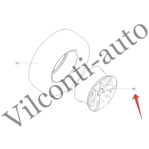 ДИСК КОЛЕСНЫЙ TANK 300 3113100XKM03A 100% ОРИГИНАЛ