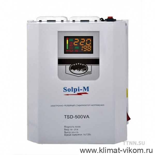 Стабилизатор напряжения Solpi M TSD-500VA