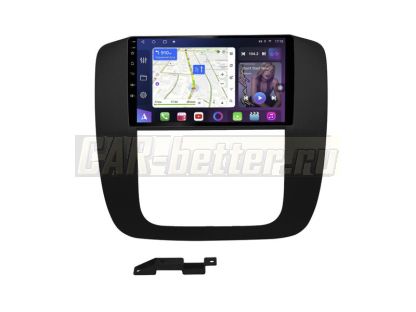 Магнитола GMC Sierra 2006-2014, рамка черная, Farcar (TM1247M)