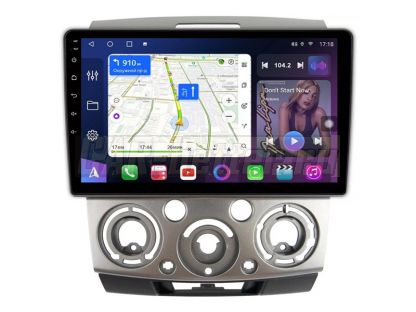 Магнитола Ford Ranger 2, Everest 2006-2012, рамка серебро, Farcar (TM3021M)